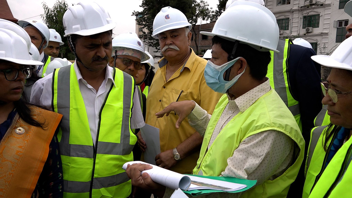 निर्माणाधीन संघीय संसद भवनका विषयमा सरोकारवाला निकायसँग छलफल